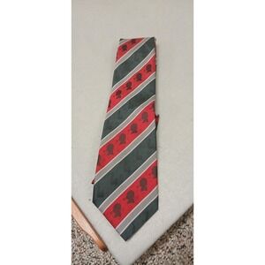 Maddocks & Dick Vintage Sherlock Holmes Repp Tie 100% Polyester Made In UK